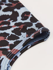 Leopard Print Yoga Sports Fitness Tank Dress