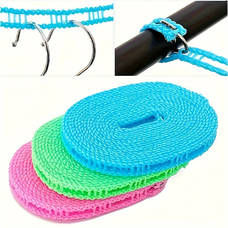 Portable Anti-slip Clothesline 3m-10m