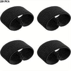 20pcs Belt Keepers Tactical Elastic Belt Loop Backpack Harness Strap Sling