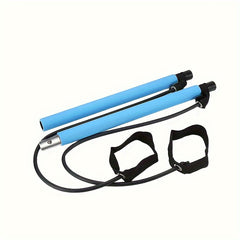 Pilates Stick With Resistance Rope for Full-Body Workout
