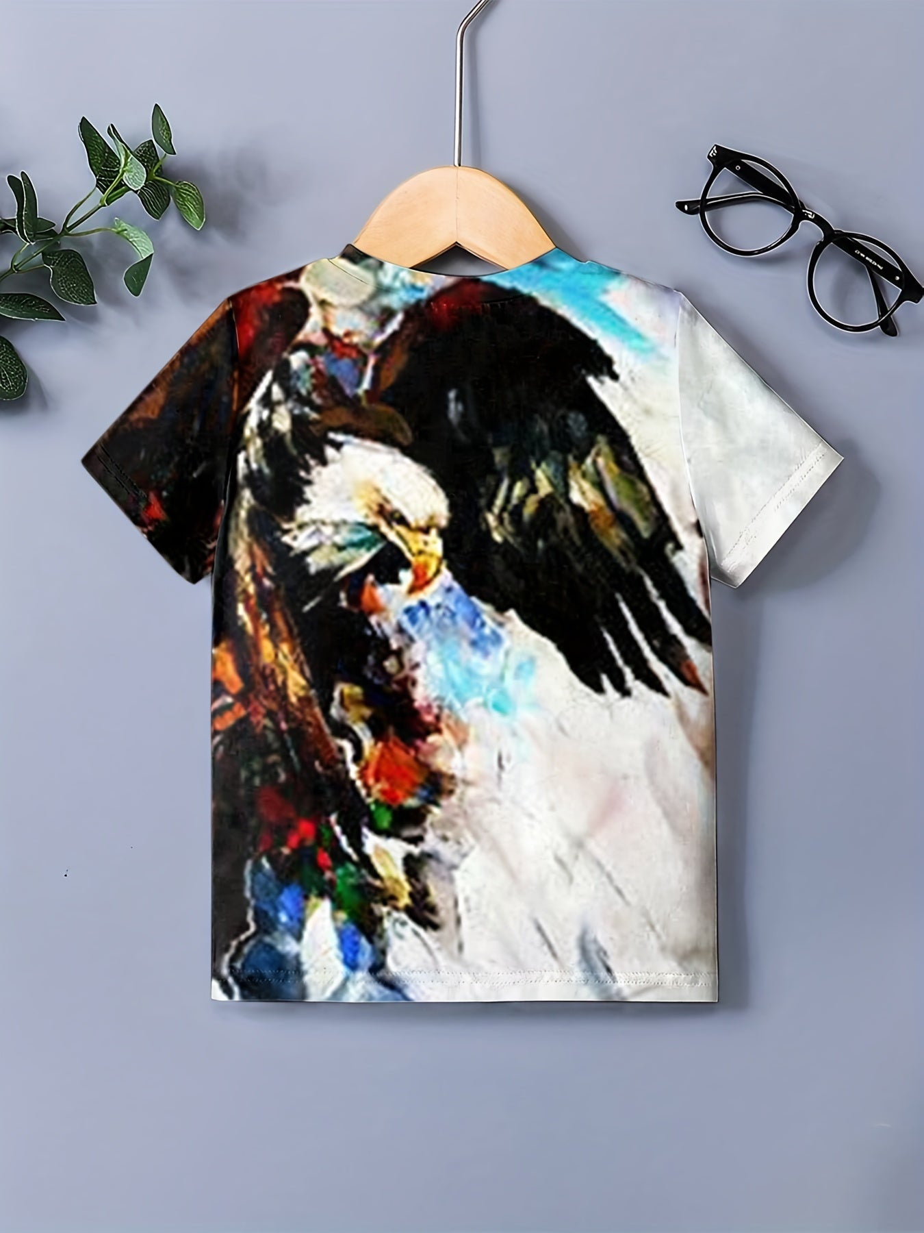Vintage Eagle Graphic T shirt for Boys