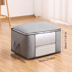 Large Non-Woven Quilt Storage Bag with Clear Window