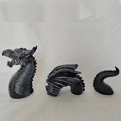 Gothic Dragon Head Statue Home Garden Decor