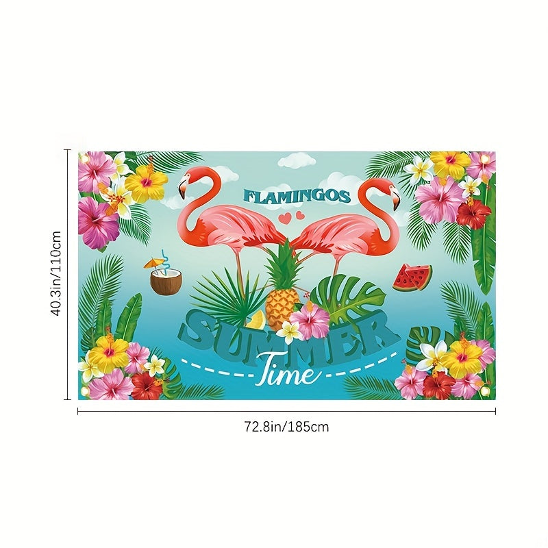 Flamingo Party Decorations Banner Outdoor Activity Party Decoration