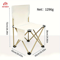 Portable Outdoor Folding Chairs for Picnic Camping Fishing
