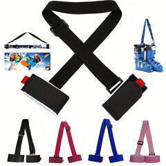 Skiing Bandage Portable Ski Snowboard Sled Fixed Strap Ski Equipment