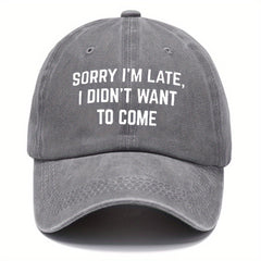 Vintage Baseball Cap Men Women Sun Hat Trucker Hat Outdoor Fishing Hiking