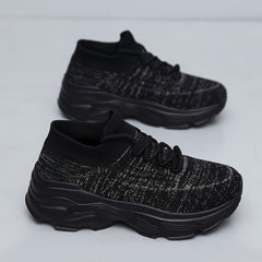 Mesh Lightweight Running Shoes Heighten Shock Absorption Sneakers
