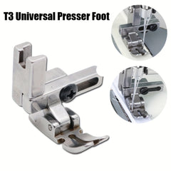 Adjustable Zipper Presser Foot for Industrial Sewing