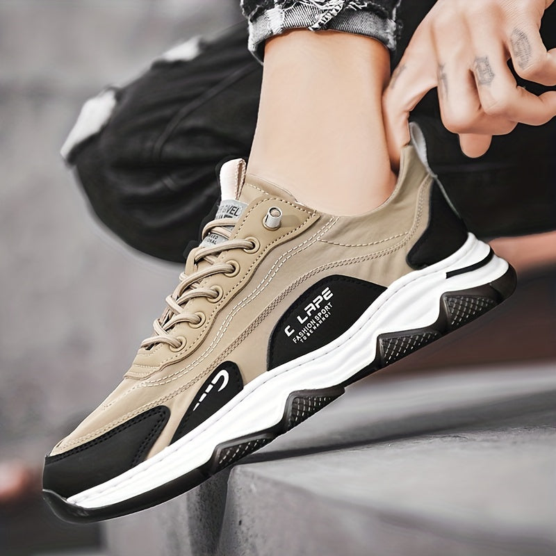 Men's Slip On Sneakers No Tie Outdoor Walking Shoes
