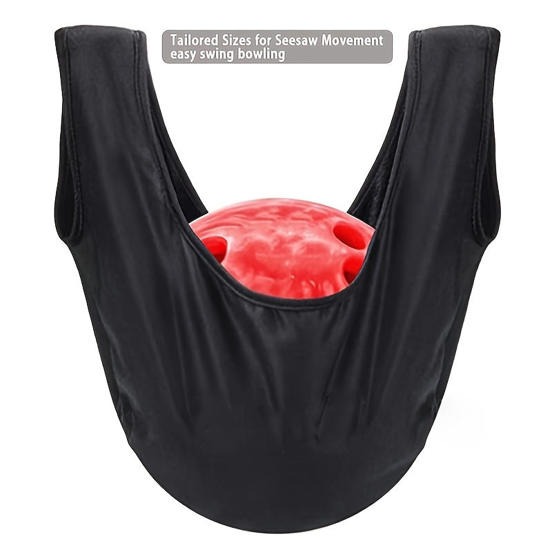 Bowling Ball Cleaning Bag with Polishing Towels and Stand