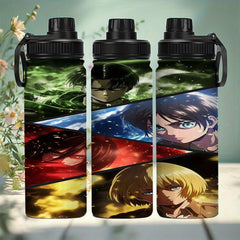 20oz Anime Character Stainless Steel Coffee Mug with Lid