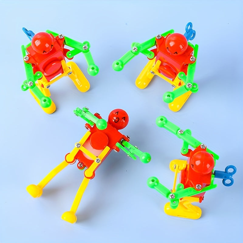 2pcs Wind-up Dancing Robots Funny Creative Toys