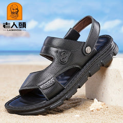 Men's Durable Open Toe Sandals for Outdoor Hiking
