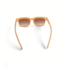 Vintage Square Aviator Sunglasses Anti-Squeeze Case