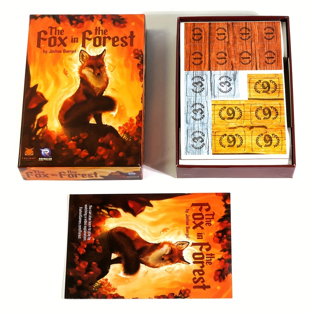 Fox In The Forest Card Game 2 Players Travel Size Strategy