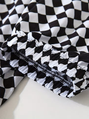 Plaid Trousers Baby Kids Casual Long Pants
