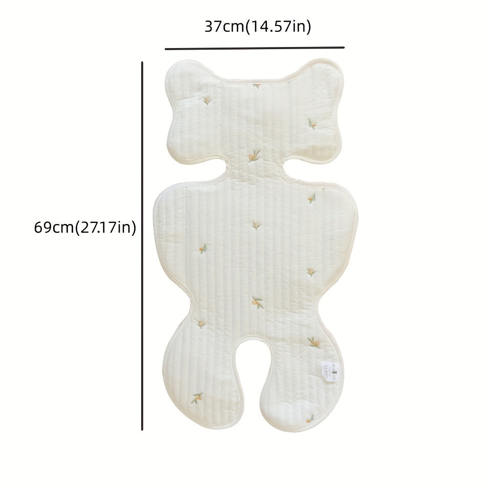 Baby Stroller Cushion Universal Sweat-absorbing Breathable Embroidery
