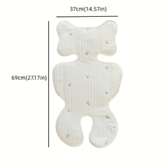Baby Stroller Cushion Universal Sweat-absorbing Breathable Embroidery