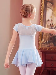 Stretchy & Comfy Ballet Leotard Girls 6 Cotton Dancing Suit Kids