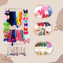 Wall Hanging Headband Holder Room Decoration Organizer Storage Rack