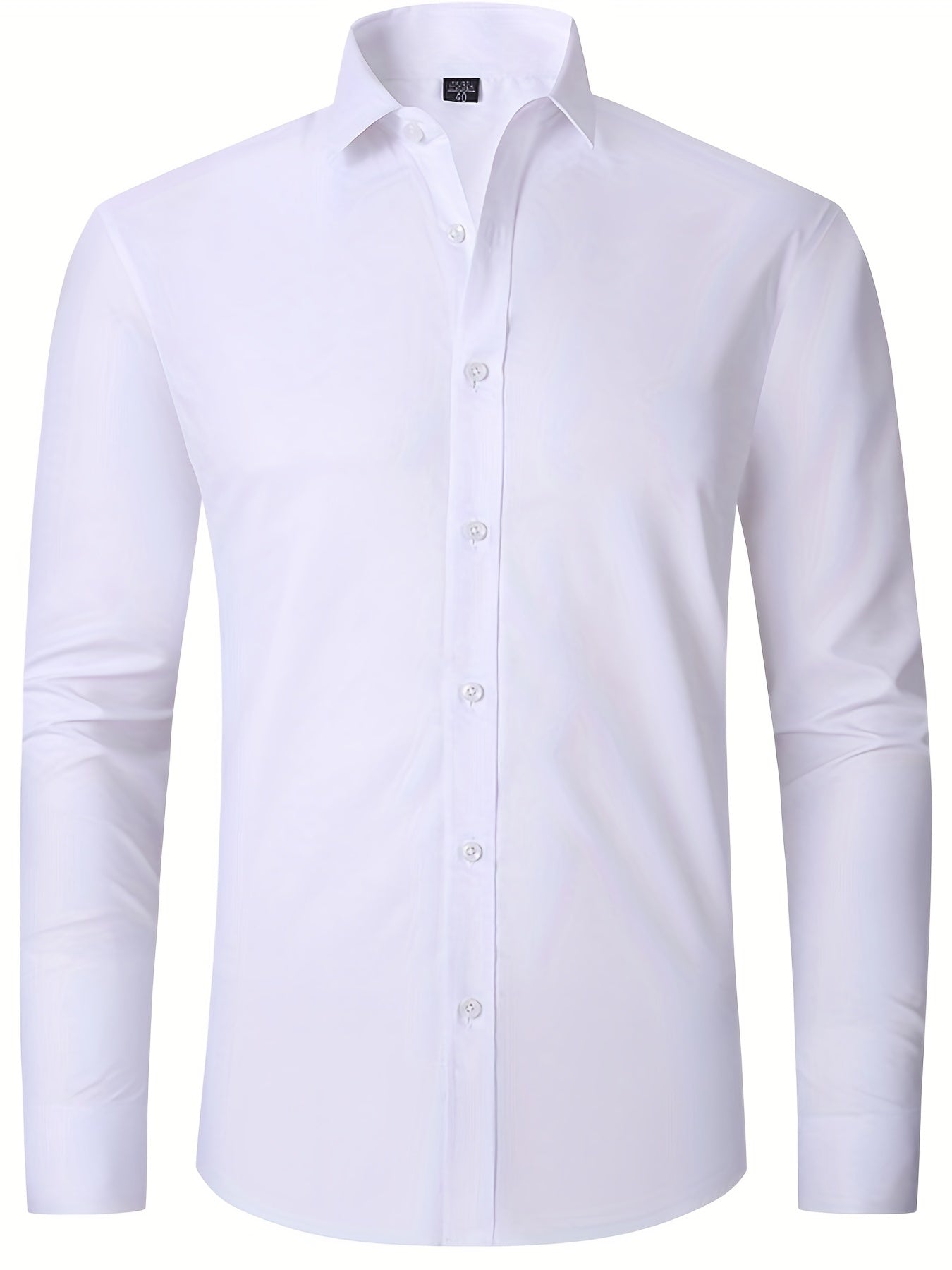 Men's Classic Button Up Shirt for Business Occasion