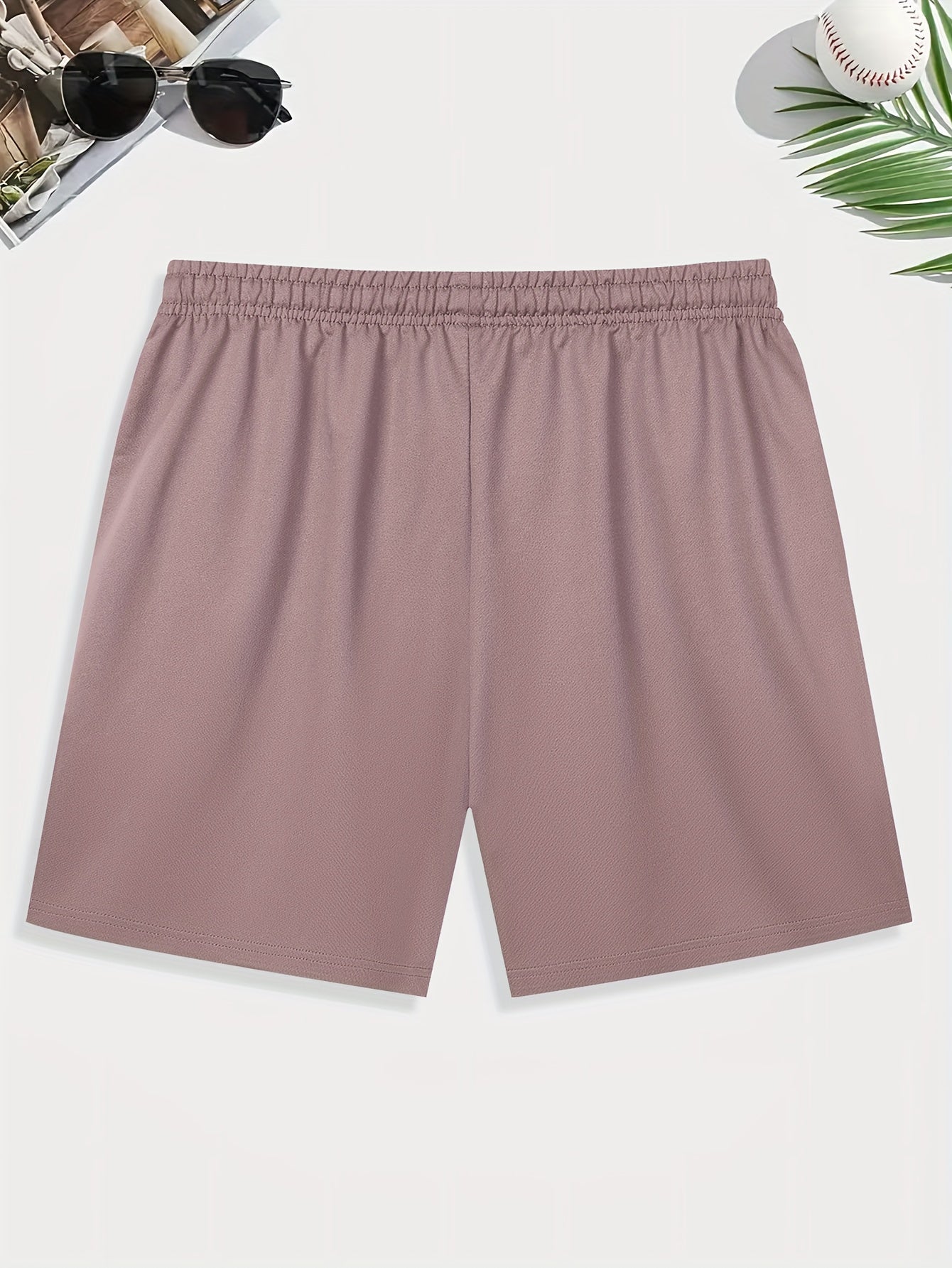Big City Name Print Men's Comfy Active Shorts
