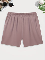 Big City Name Print Men's Comfy Active Shorts