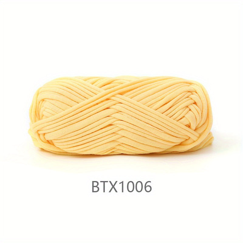 1pc T-shirt Yarn Soft Colored Yarn for DIY Projects 100g
