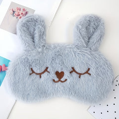 Creative Cartoon Sleep Eye Mask Soft Comfy Blackout Blindfold