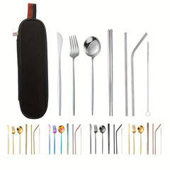 Stainless Steel Cutlery Set for Travel Camping