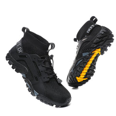Men's Hiking Shoes Breathable Sneakers Adjustable