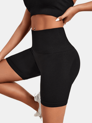 High Waist Yoga Shorts Stretch Sports Running Workout Shorts Women's Activewear