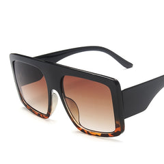 Oversized Square Women Sunglasses Colorful Lens UV400