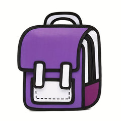 Cartoon Schoolbag Shape Backpack Student Backpack For Kids