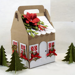 1pc Christmas Tree Door Metal Die Cuts Merry Christmas Candy Cutting Dies