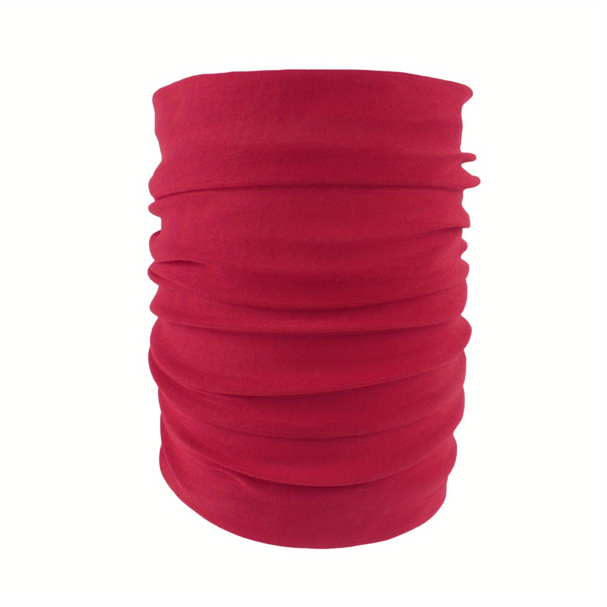 Solid Breathable Neck Gaiter Multifunctional Cover Mask