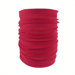 Solid Breathable Neck Gaiter Multifunctional Cover Mask
