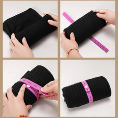 10pcs Travel Clothes Organizer Strap for Luggage Storage
