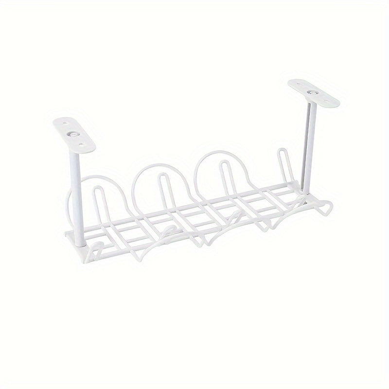 Desktop Power Cable Plug Shelf Organizer