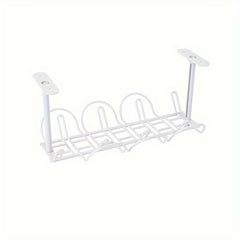 Desktop Power Cable Plug Shelf Organizer