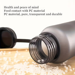 Spray Water Cup With Straw for Outdoor Sports and Fitness