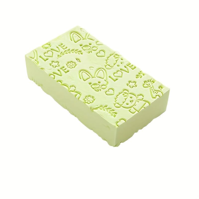 Baby Cartoon Painless Bath Sponge