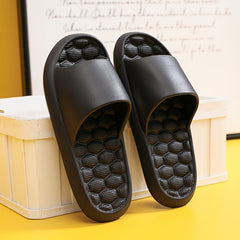 Men's Massage Slides Slippers Lightweight Non slip Shoes For Indoor Outdoor