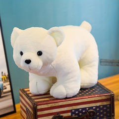 Polar Bear Plush Toy Soft Stuffed Animal Doll Room Decoration Birthday Gift
