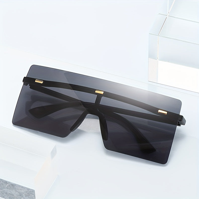 Oversized Frame All in one Frame Sunglasses