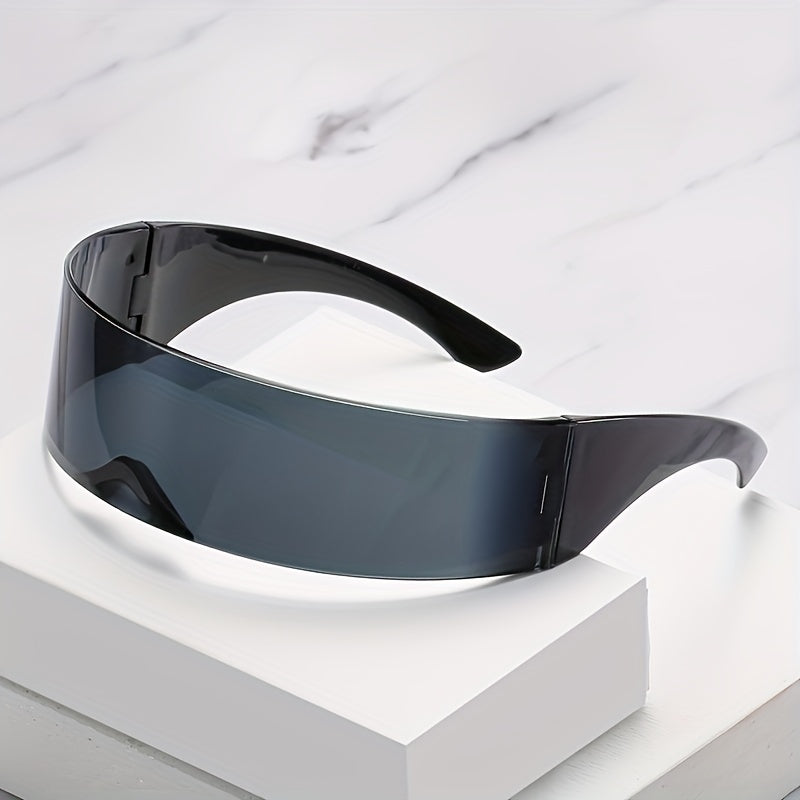 Y2K Wrap Around Sunglasses Futuristic Glasses UV400