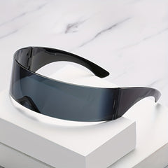 Y2K Wrap Around Sunglasses Futuristic Glasses UV400