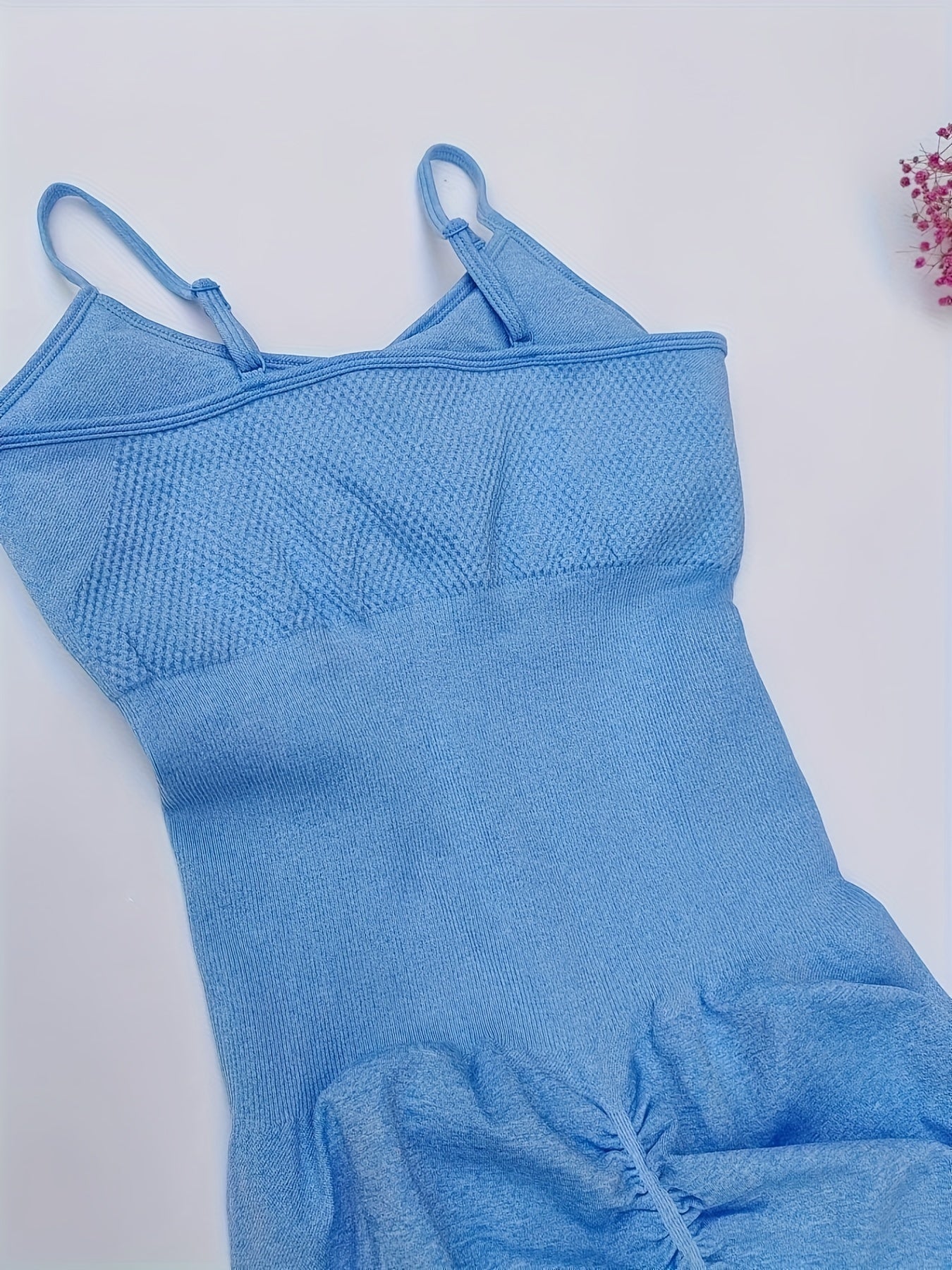Tummy Control Yoga Jumpsuit High Stretch Fitness Bodysuit