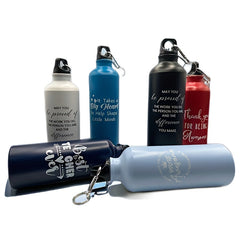 500ml Aluminum Water Bottle Reusable Lightweight Cup